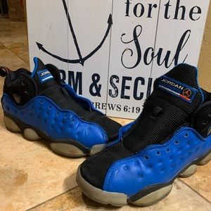 Royal blue Jordan’s